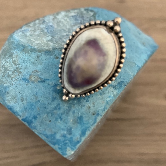 Free people cowry shell ring preowned 7 - Picture 2 of 7